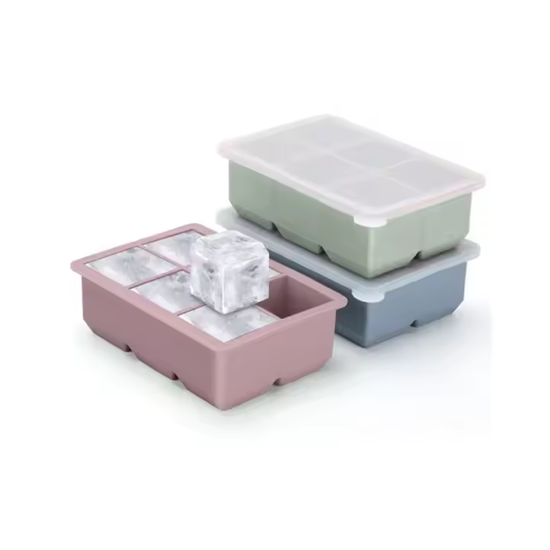 Step-by-Step Process for Customizing Silicone Square Ice Cube Molds2