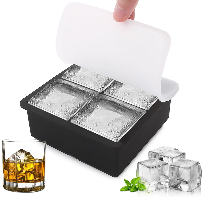 Step-by-Step Process for Customizing Silicone Square Ice Cube Molds4