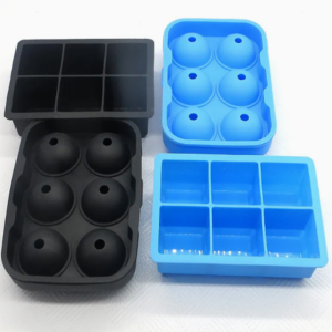 Food Grade Silicone Ice Cube Molds Trays with Removable Lid Manufacturers1