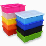 Food Grade Silicone Ice Cube Molds Trays with Removable Lid Manufacturers2