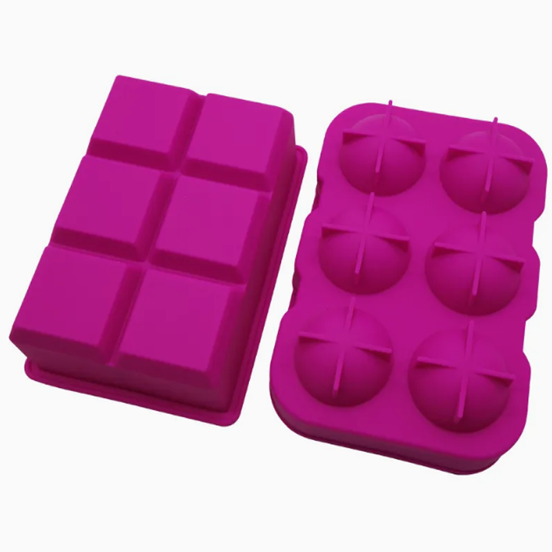 Food Grade Silicone Ice Cube Molds Trays with Removable Lid Manufacturers3