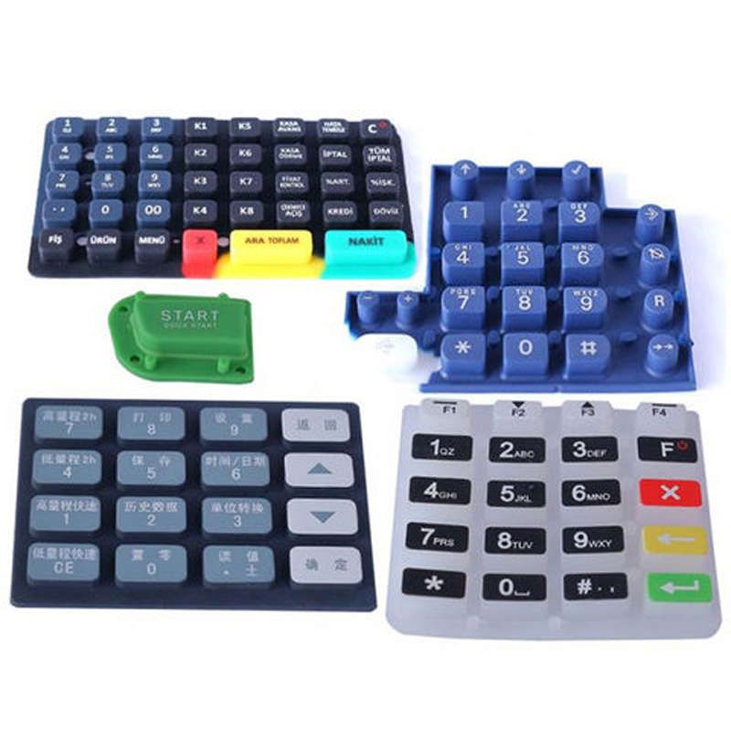 Custom Silicone Keyboard Surface Coating