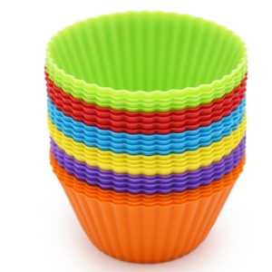 Customized Non-stick Reusable Silicone Muffin Baking Cup Mold for Baking Cake Factory1