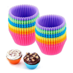 Customized Non-stick Reusable Silicone Muffin Baking Cup Mold for Baking Cake Factory3