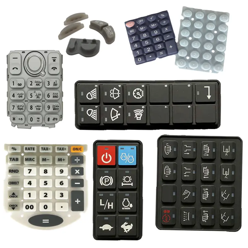 Silicone Rubber Keypad in Industries
