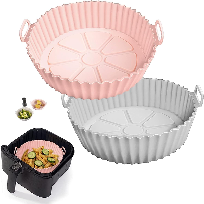 What Is the Custom and Production Process Behind Heat-Resistant Silicone Air Fryer Liners for Home Kitchens10