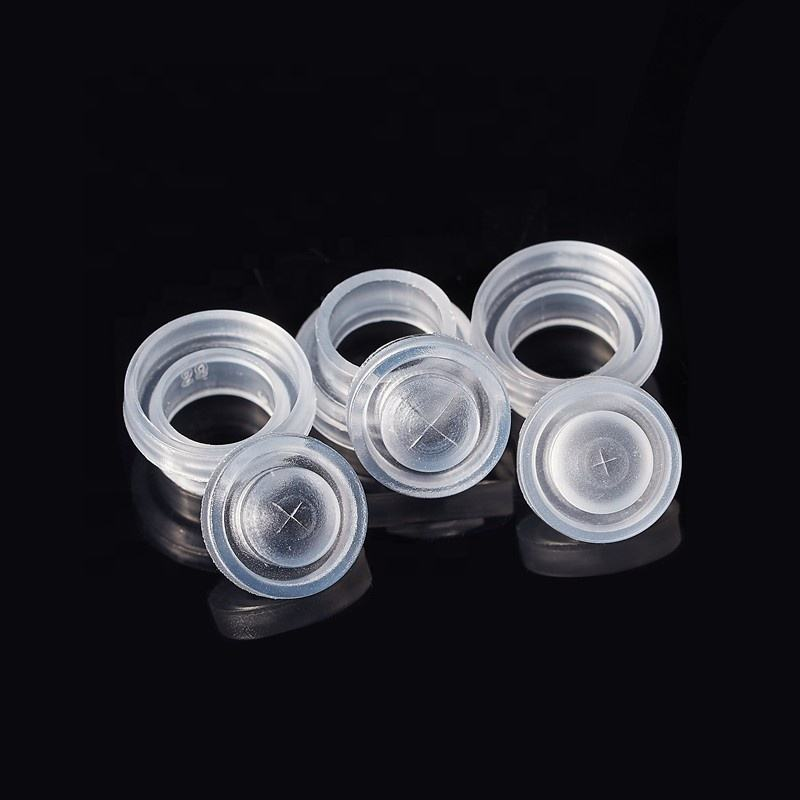 Customized 10.5mm LSR Injection Molding Food Grade One Way Silicone Rubber Valves for Sauce Flip Top Bottle Cap Factory2