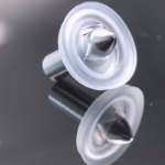 Customized Food Grade LSR Flow Control Silicone Cross Ketchup Valves for Cover Flip Top Application Supplier 1